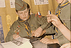 Kirk as a boy scout